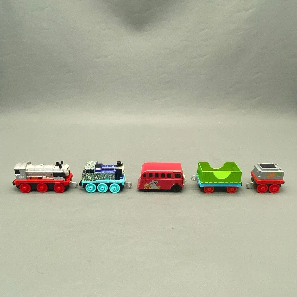 Thomas Friends TrackMaster Merlin‎ Hong-Mei Bertie Cargo Car Lot Mattel Toy 2020